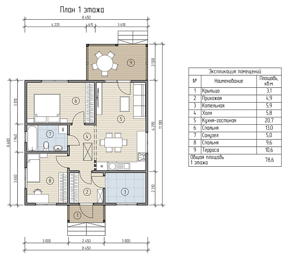  Флоренция планировка